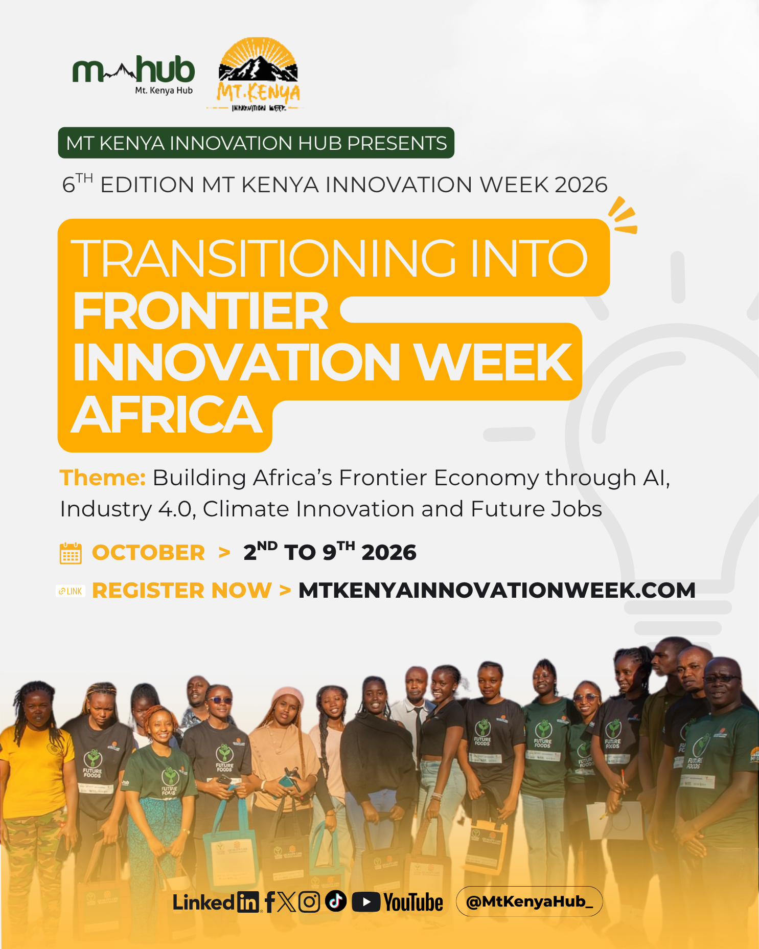 6th edition: Mt. Kenya Innovation Week 2026
