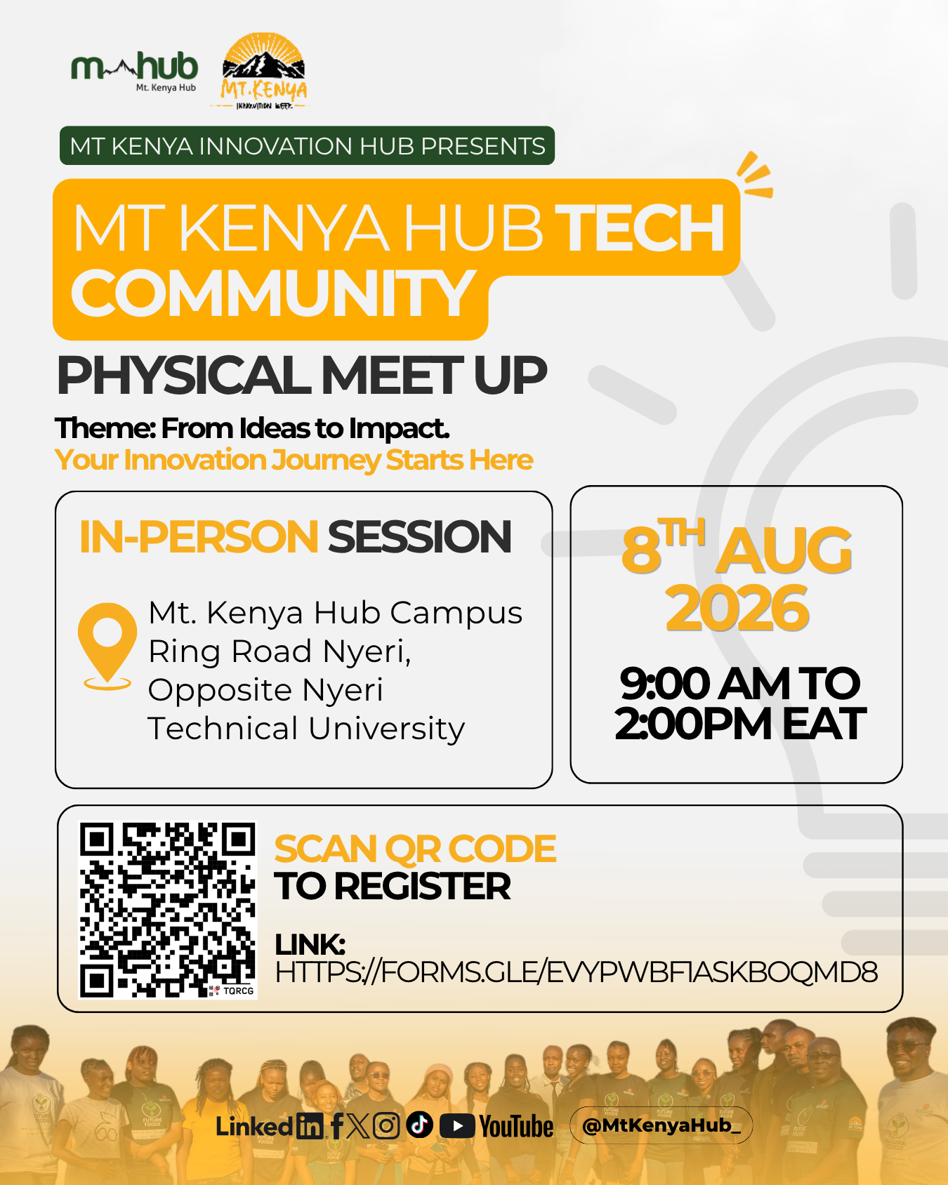Mt Kenya Hub Tech Community Physical Meet Up